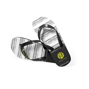Infradito Manisok nero / MUJ - personalizzabile con logo