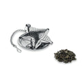 Infusore da the stella Color  Color argento - personalizzabile con logo
