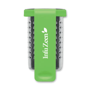 Infusore per tè con gancio - personalizzabile con logo