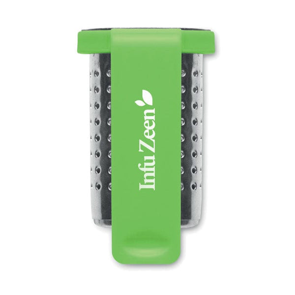 Infusore per tè con gancio - personalizzabile con logo