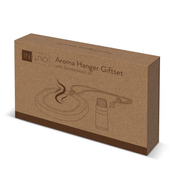 InSideOut Aroma Hanger Olio di citronella 10 ml verde - personalizzabile con logo