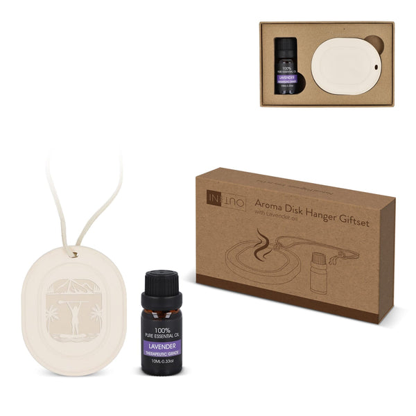 InSideOut Aroma Hanger Olio di lavanda 10 ml Viola - personalizzabile con logo