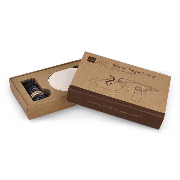InSideOut Aroma Hanger Olio di sandalo 10 ml Marrone - personalizzabile con logo