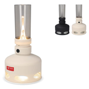InSideOut Luce a LED con varialuce e sensore di soffiaggio - personalizzabile con logo