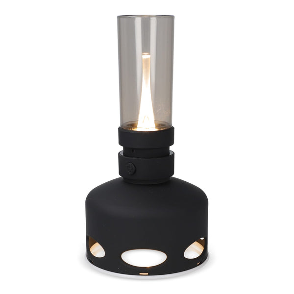 InSideOut Luce a LED con varialuce e sensore di soffiaggio Nero - personalizzabile con logo