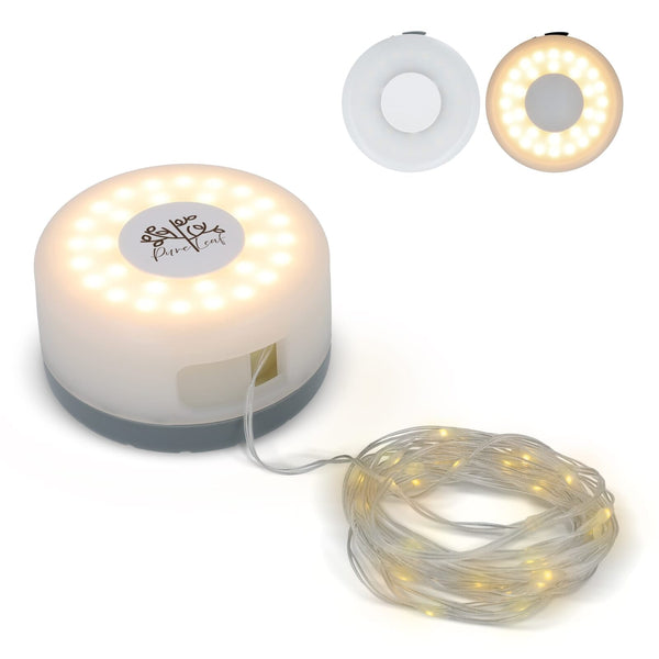InsideOut Luce e ghirlanda luci avvolgibile Grigio - personalizzabile con logo