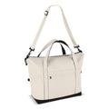 InSideOut Reuuz Borsa da viaggio in tela 32 x 60 x 20 cm Beige / Nero - personalizzabile con logo