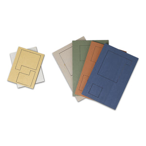 InSideOut Scatola con puzzle legno think IQ Fluo assortiti - personalizzabile con logo