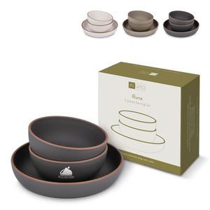 InSideOut Set da portata 3 pezzi Runa, realizzato in R-PET - personalizzabile con logo