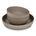 InSideOut Set da portata 3 pezzi Runa, realizzato in R-PET Tortora - personalizzabile con logo
