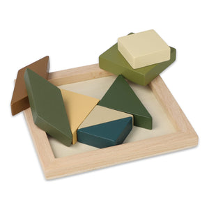 InSideOut Tangram in legno FSC think iq puzzle assortiti - personalizzabile con logo