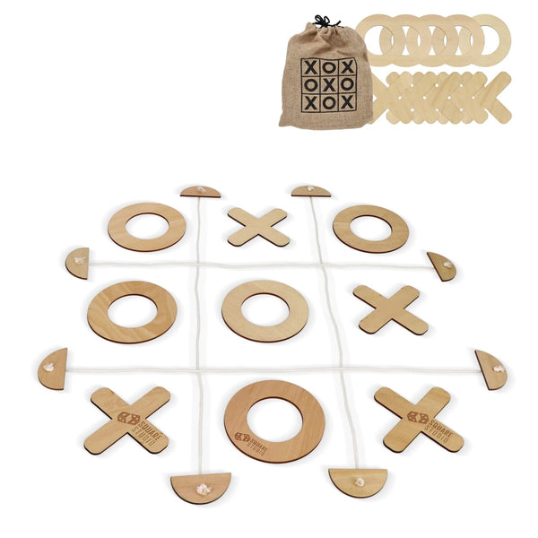 InSideOut Tic Tac Toe gigante natural - personalizzabile con logo