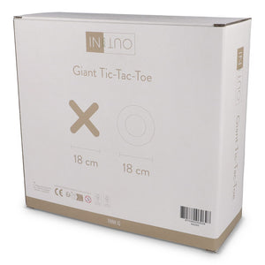 InSideOut Tic Tac Toe gigante natural - personalizzabile con logo
