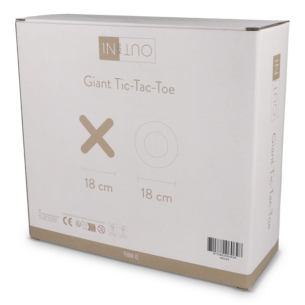 InSideOut Tic Tac Toe gigante natural - personalizzabile con logo