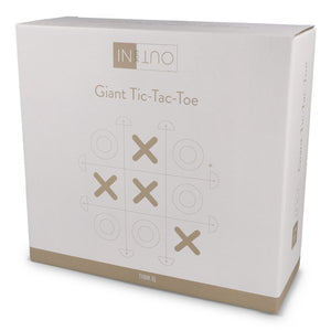 InSideOut Tic Tac Toe gigante natural - personalizzabile con logo