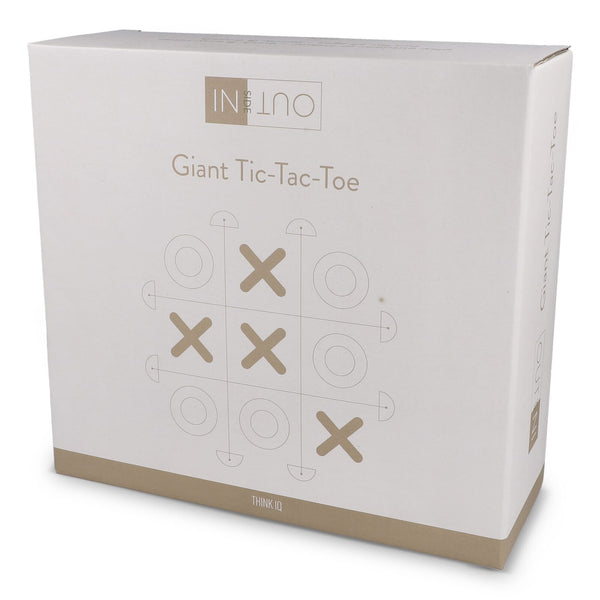 InSideOut Tic Tac Toe gigante natural - personalizzabile con logo