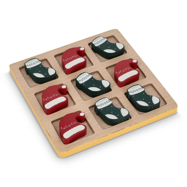InSideOut Tic-tac-toe natalizio in legno Fluo assortiti - personalizzabile con logo