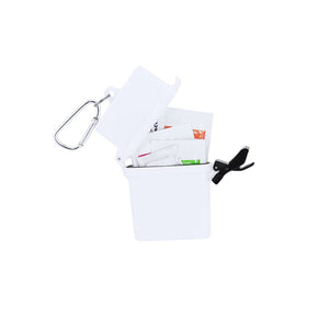Kit da Spiaggia Dambury bianco - personalizzabile con logo