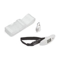 Kit da viaggio da 3 pezzi Bianco - personalizzabile con logo