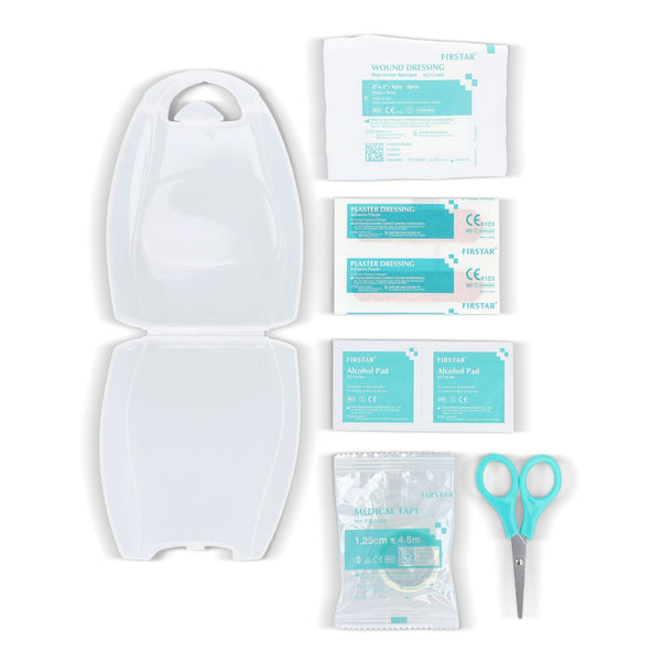 Kit di pronto soccorso 10 pezzi Elbrus - personalizzabile con logo
