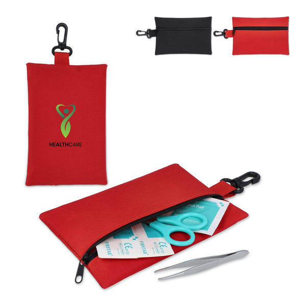 Kit di pronto soccorso 14 pezzi Rora - personalizzabile con logo