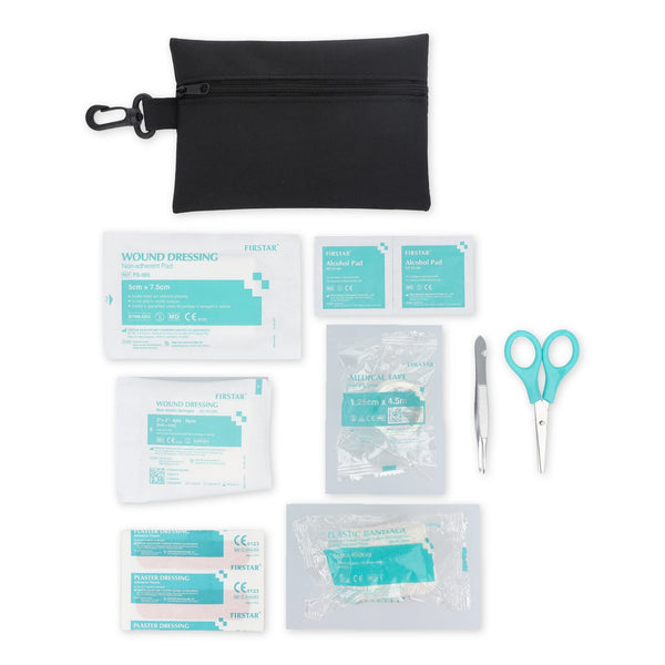 Kit di pronto soccorso 14 pezzi Rora - personalizzabile con logo
