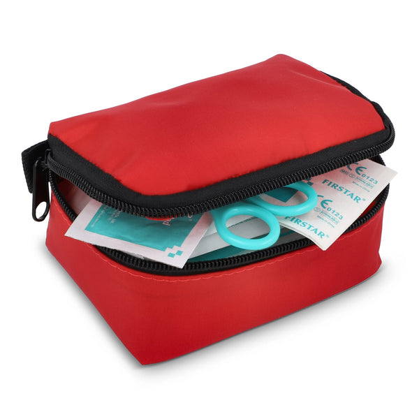 Kit di pronto soccorso 16 pezzi Fuji Rosso - personalizzabile con logo