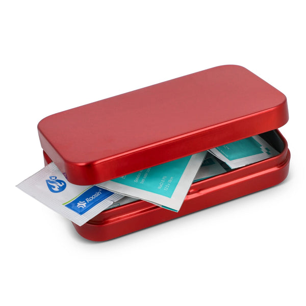 Kit di pronto soccorso 20 pezzi Atlas Rosso - personalizzabile con logo