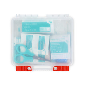 Kit di pronto soccorso 37 pezzi Sierra Bianco - personalizzabile con logo