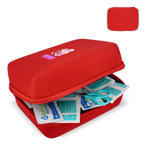Kit di pronto soccorso 40 pezzi Andes Rosso - personalizzabile con logo