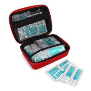 Kit di pronto soccorso 40 pezzi Andes Rosso - personalizzabile con logo
