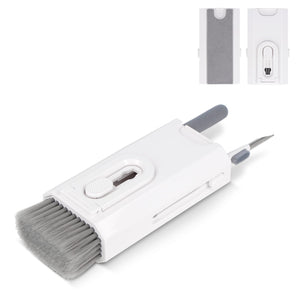 Kit di pulizia elettronica 8 in 1 Bianco - personalizzabile con logo