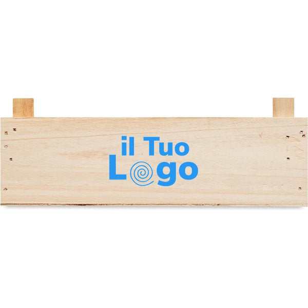 Kit per coltivare fragole beige - personalizzabile con logo
