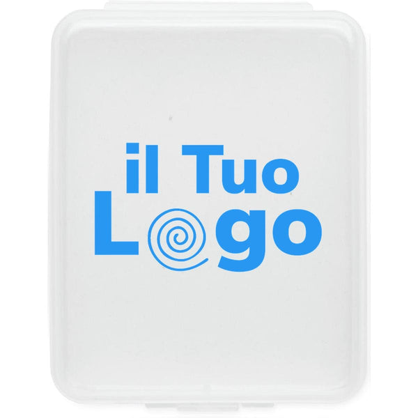 Kit riparazione bici trasparente - personalizzabile con logo