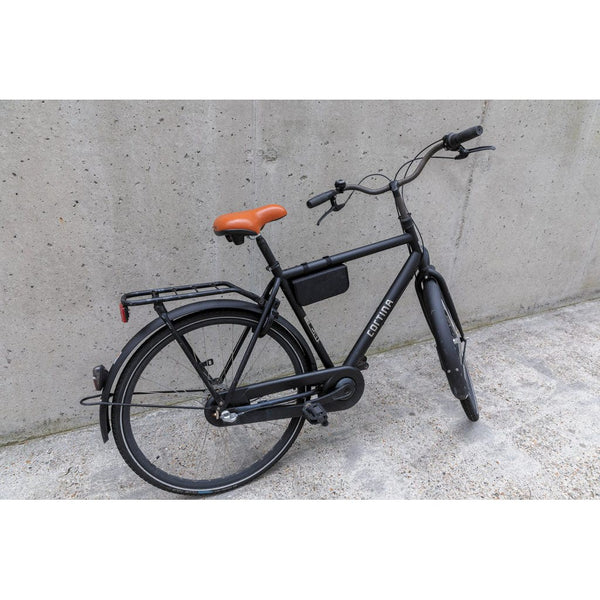 Kit riparazione per bicicletta 17 pezzi nero - personalizzabile con logo