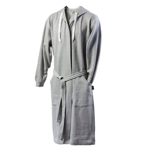 Kosta Linnewafveri Accappatoio College S/M Grigio - personalizzabile con logo