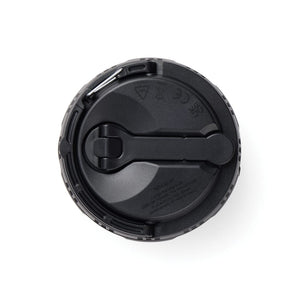 Lampada da campeggio con manovella Nordic Drift Everest RCS nero - personalizzabile con logo