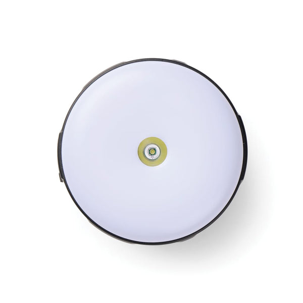 Lampada da campeggio con manovella Nordic Drift Everest RCS nero - personalizzabile con logo