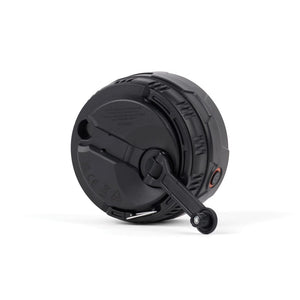 Lampada da campeggio con manovella Nordic Drift Everest RCS nero - personalizzabile con logo