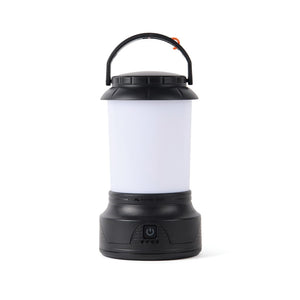 Lampada da campeggio con manovella Nordic Drift Everest RCS nero - personalizzabile con logo