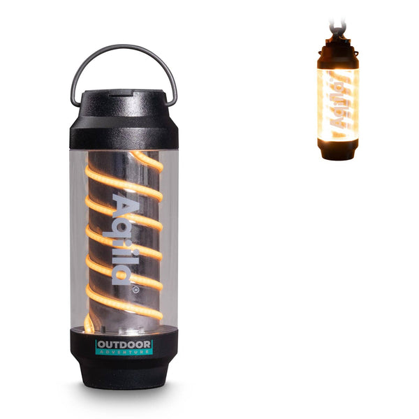 Lampada da campeggio e torcia Aqiila Lightbird G1 Nero - personalizzabile con logo