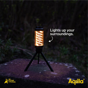 Lampada da campeggio e torcia Aqiila Lightbird G1 Nero - personalizzabile con logo