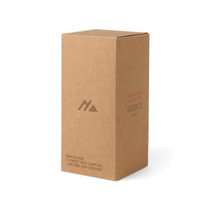 Lampada da campeggio Nordic Drift Everest IPX4 con Speaker 1 nero - personalizzabile con logo
