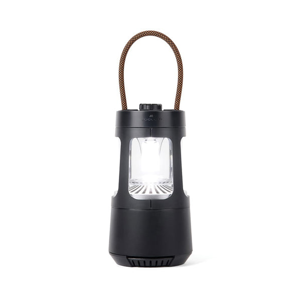 Lampada da campeggio Nordic Drift Everest IPX4 con Speaker 1 nero - personalizzabile con logo
