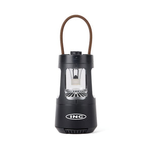 Lampada da campeggio Nordic Drift Everest IPX4 con Speaker 1 nero - personalizzabile con logo