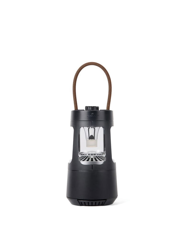 Lampada da campeggio Nordic Drift Everest IPX4 con Speaker 1 nero - personalizzabile con logo