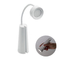 Lampada da tavolo e torcia Bianco - personalizzabile con logo