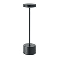 Lampada da tavolo in alluminio Nero - personalizzabile con logo