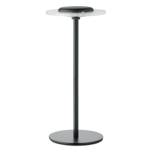 Lampada da tavolo in ferro RGB Nero - personalizzabile con logo