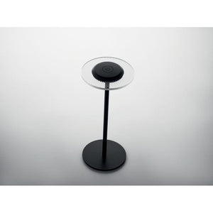 Lampada da tavolo in ferro RGB Nero - personalizzabile con logo